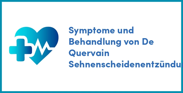 Symptome und Behandlung von De Quervain Sehnenscheidenentzündung