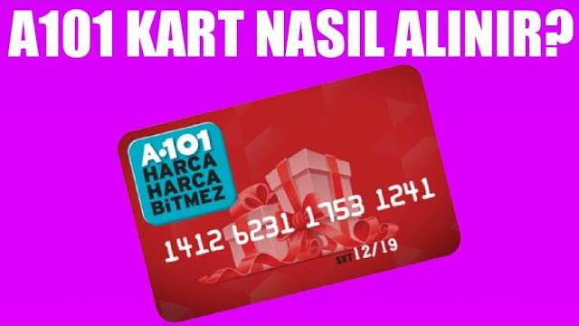 A101 Kart Nasıl Alınır? Nasıl Çıkartılır?