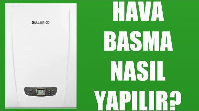 Alarko Kombi Hava Basma Nasıl Yapılır?