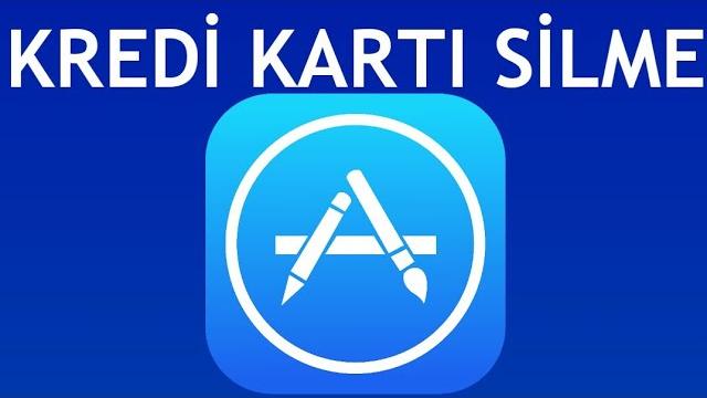 App Store Kredi Kartı Silme