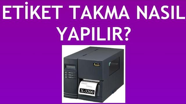 Argox Barkod Yazıcı Etiket Nasıl Takılır?