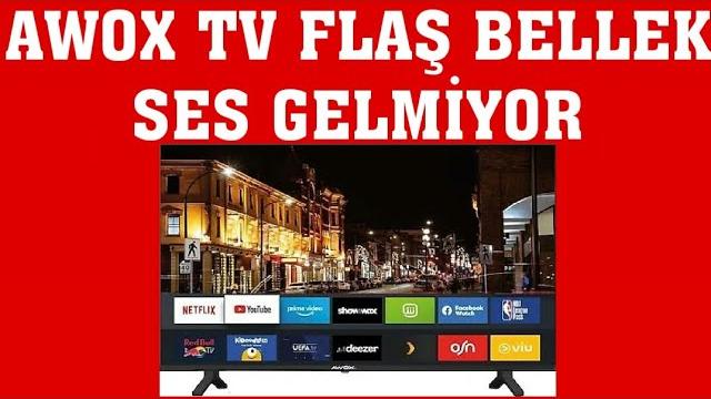 Awox TV Flaş Bellek Ses Gelmiyor Sorunu Çözümü