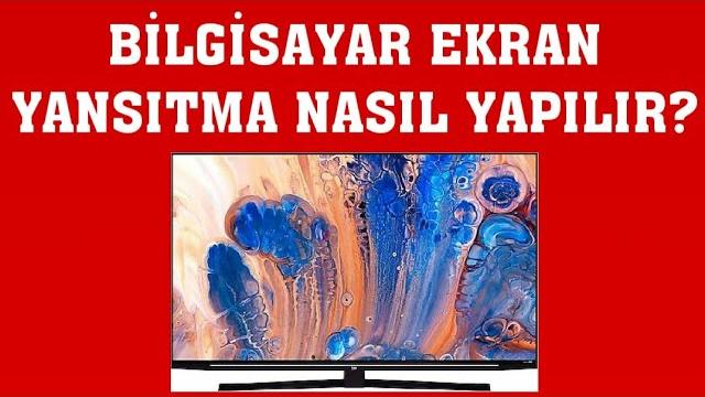 Beko TV Bilgisayar Ekran Yansıtma Nasıl Yapılır?
