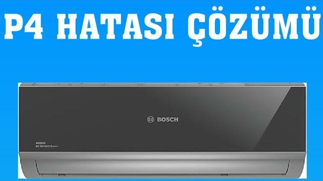 Bosch Klima P4 Hatası Çözümü