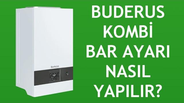 Buderus Kombi Bar Ayarı Nasıl Yapılır?