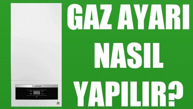 Buderus Kombi Gaz Ayarı Nasıl Yapılır?