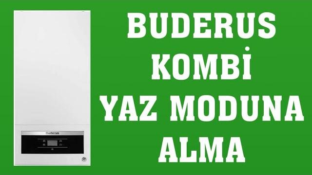 Buderus Kombi Yaz Moduna Nasıl Alınır?