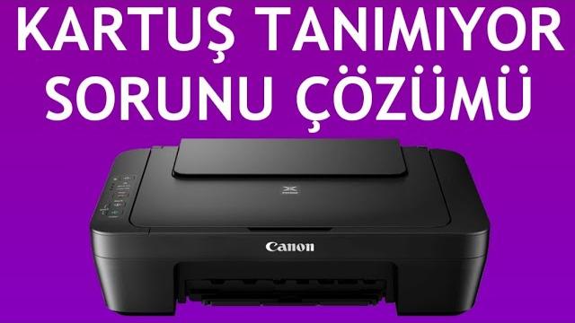 Canon Yazıcı Kartuş Tanımıyor Sorunu Çözümü