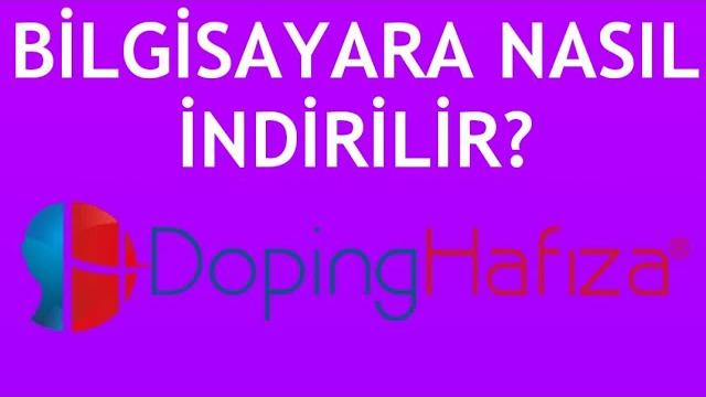 Doping Hafıza Bilgisayara Nasıl İndirilir?