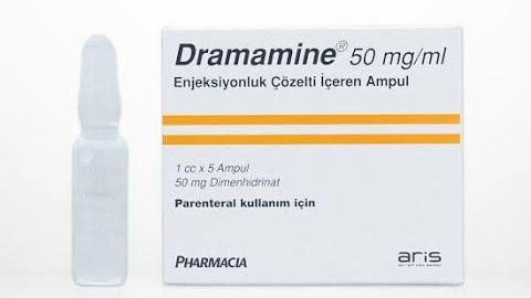 Dramamine Ampul Nedir, Ne İçin Kullanılır, Ne İşe Yarar, Yan Etkileri Nelerdir?