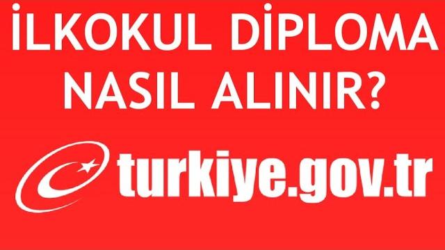 E-Devlet İlkokul Diploması Nasıl Alınır?