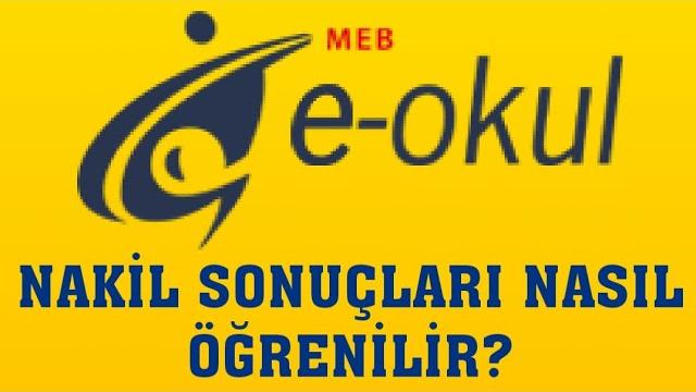 E-Okul Nakil Sonuçları Nasıl Öğrenilir?