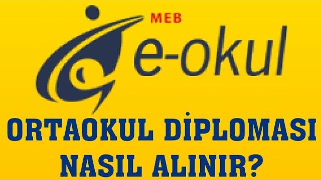 E-Okul Ortaokul Diploması Nasıl Alınır?