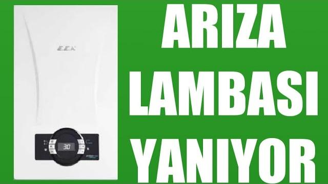 Eca Kombi Arıza Lambası Yanıyor / Kırmızı Işık Veriyor Ne Yapmalıyım?