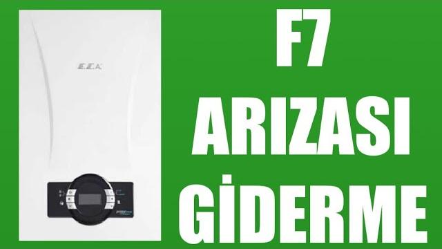 Eca Kombi F7 Arızası Nasıl Giderilir?