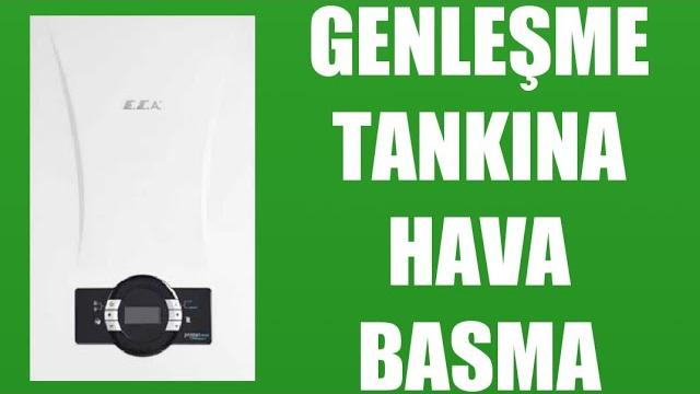Eca Kombi Genleşme Tankına Hava Basma Nasıl Yapılır?