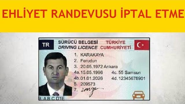 Ehliyet Randevusu İptali Nasıl Yapılır?