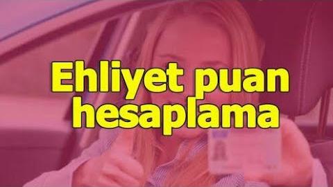 Ehliyet Sınavı Puan Hesaplama