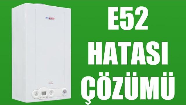 Fondital Kombi E52 Hatası Çözümü