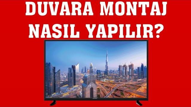Grundig TV Duvara Montaj Nasıl Yapılır?