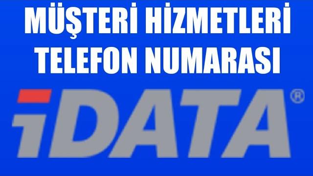 İdata Müşteri Hizmetleri Telefon Numarası