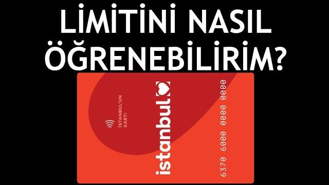 İstanbulkart Limitini Nasıl Öğrenebilirim?