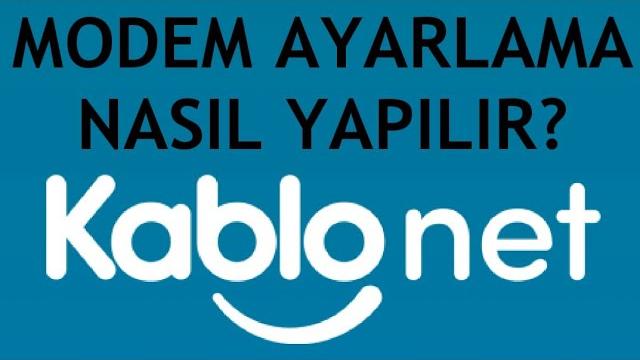 Kablonet Modem Ayarlama Nasıl Yapılır?