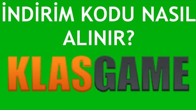 Klasgame İndirim Kodu Nasıl Alınır?