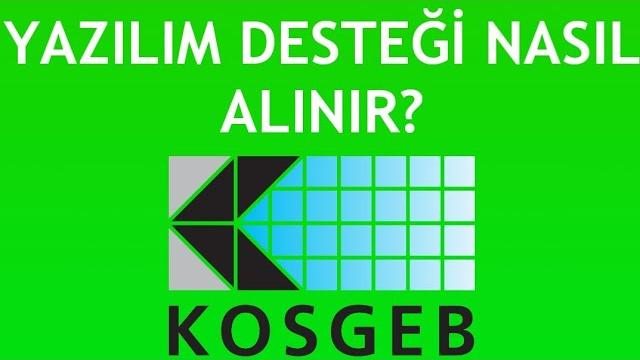 Kosgeb Yazılım Desteği Nasıl Alınır?