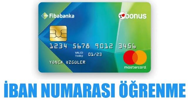Kredi Kartı İban Numarası Öğrenme