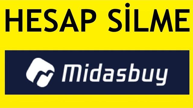Midasbuy Hesap Silme Nasıl Yapılır?