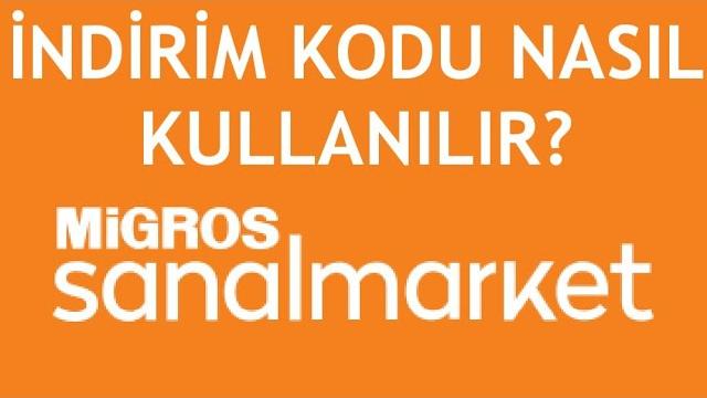 Migros Sanal Market İndirim Kodu Nasıl Kullanılır?