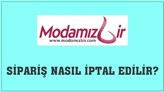 Modamızbir Sipariş Nasıl İptal Edilir? Sipariş İptal Etme