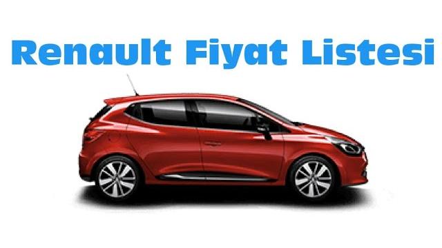 Renault Fiyat Listesi - Tüm Araçlar