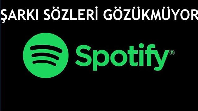 Spotify Şarkı Sözleri Gözükmüyor Sorunu Çözümü