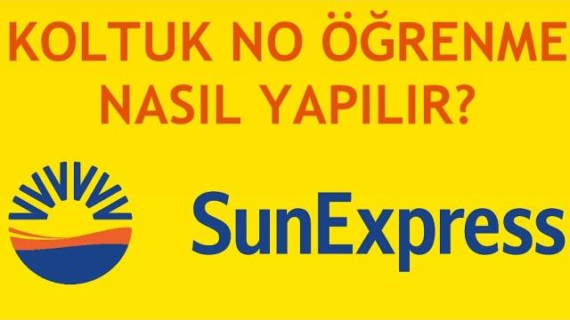 Sunexpress Koltuk No Öğrenme Nasıl Yapılır?