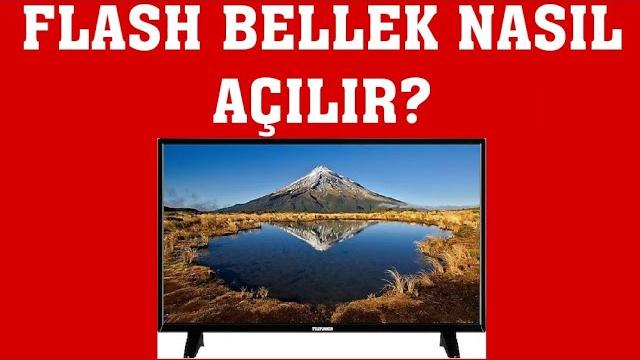 Telefunken TV Flash Bellek Nasıl Açılır?