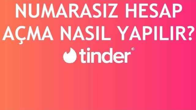 Tinder Numarasız Hesap Açma Nasıl Yapılır?