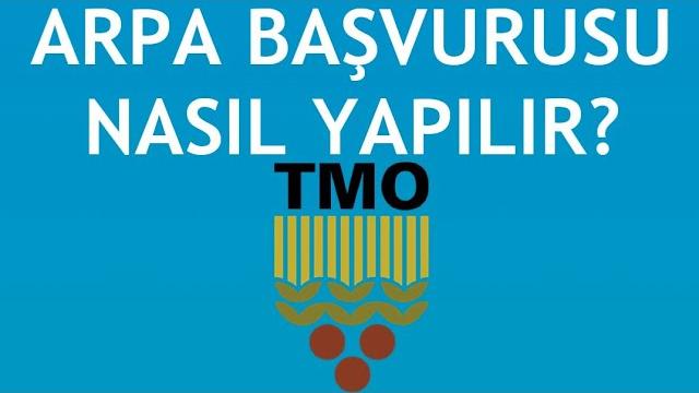 TMO Arpa Başvurusu Nasıl Yapılır?