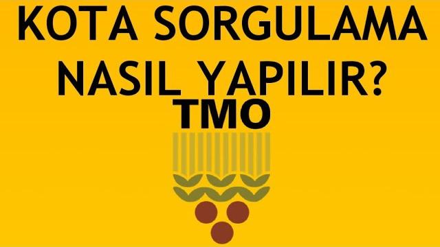 Tmo Kota Sorgulama Nasıl Yapılır?