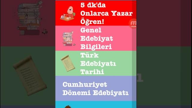 Tonguç Akademi AYT Edebiyat Uygulaması