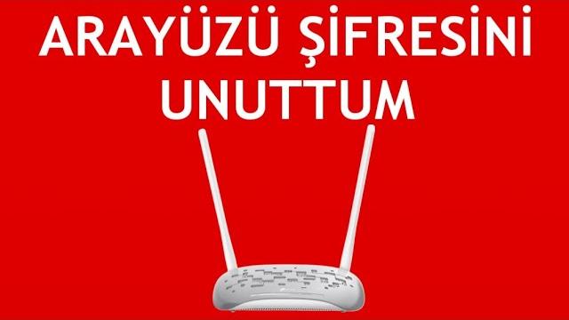 Tp Link Modem Arayüzü Şifresini Unuttum Ne Yapmalıyım?