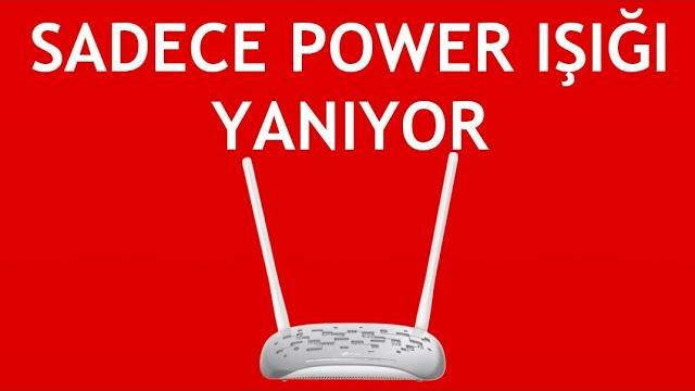 Tp Link Modem Sadece Power Işığı Yanıyor Sorunu Çözümü