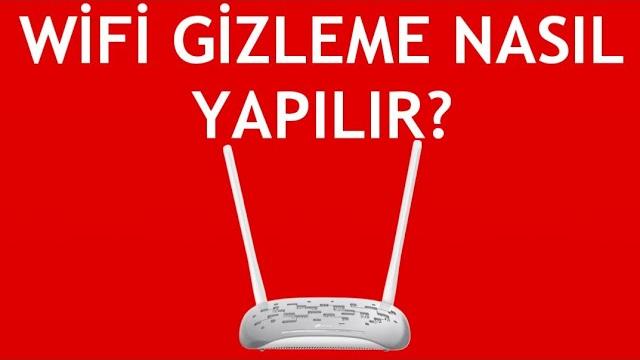Tp Link Modem Wifi Gizleme Nasıl Yapılır?