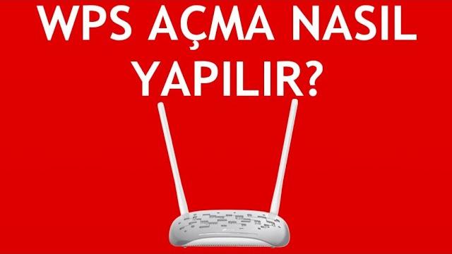 Tp Link Modem Wps Açma Nasıl Yapılır?