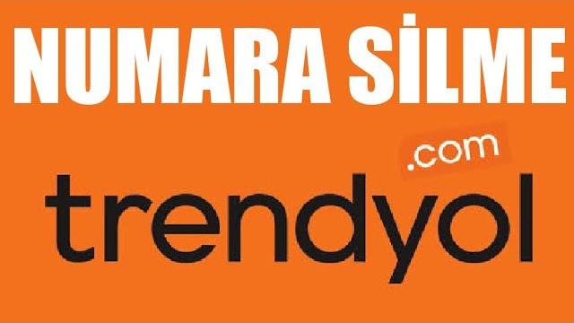 Trendyol Numara Silme