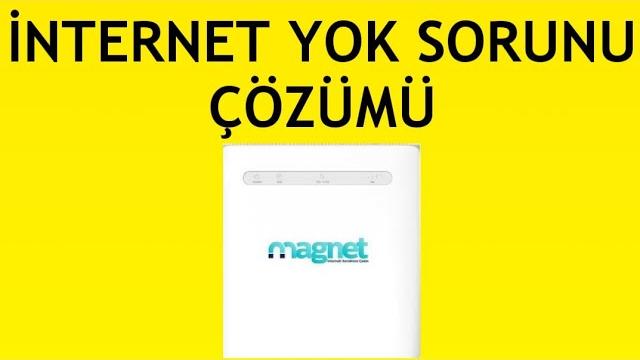 Türk Telekom Magnet İnternet Yok Sorunu Çözümü