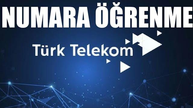Türk Telekom Numara Öğrenme