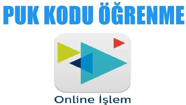 Türk Telekom Online İşlemler Puk Kodu Öğrenme