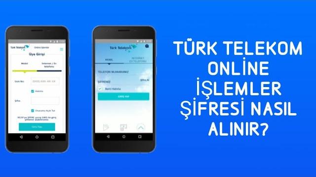 Türk Telekom Online İşlemler Şifre Alma | Nasıl Şifre Alınır?